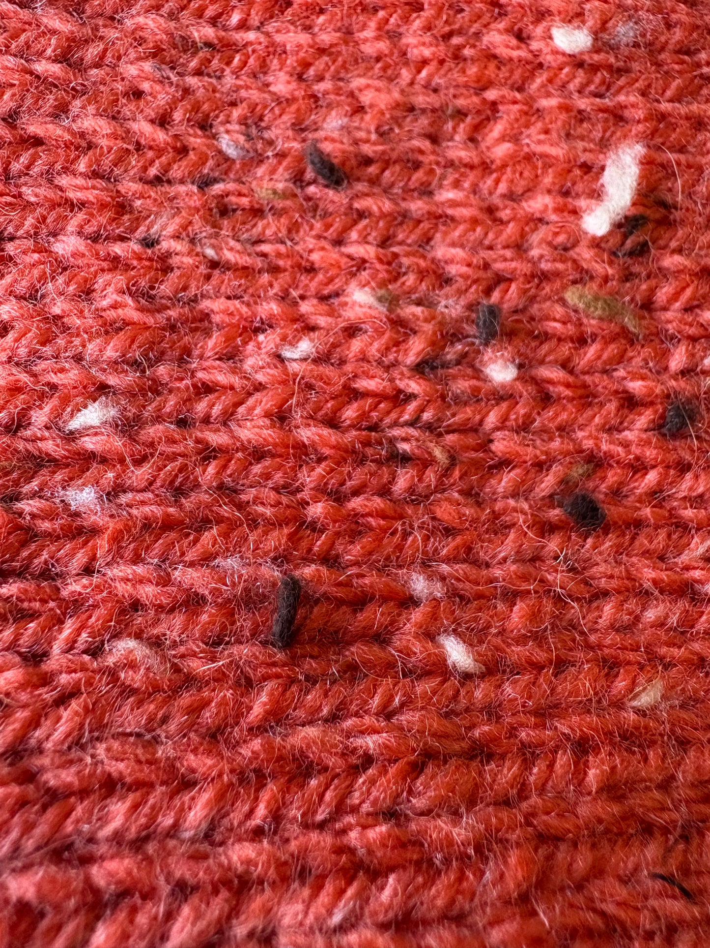 Knitted Jumper - Pumpkin Fleck