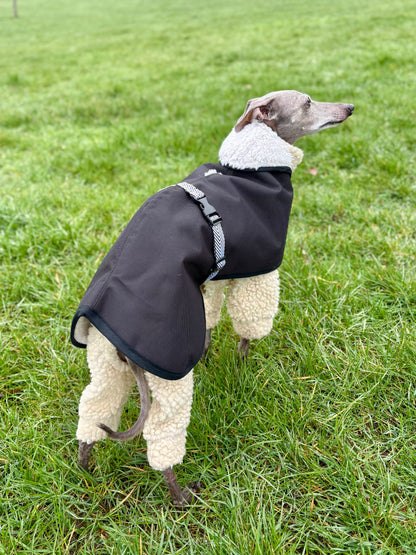 Waterproof Rain Mac - Petrol Skulls