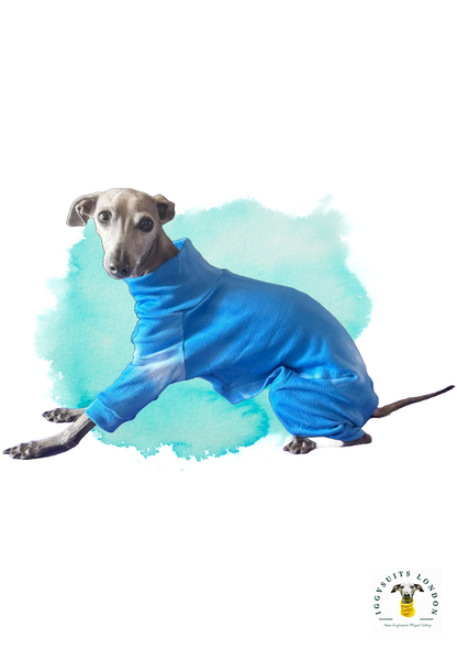 Jersey Suit - Blue Tie Dye