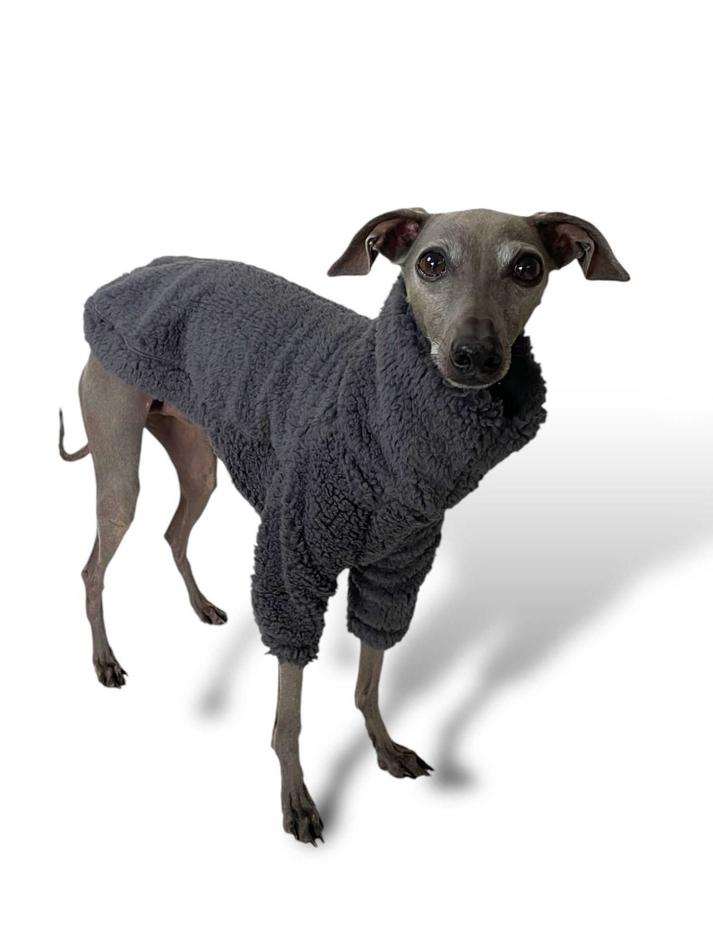 Cuddle Fur Fleece Jumper - Grey