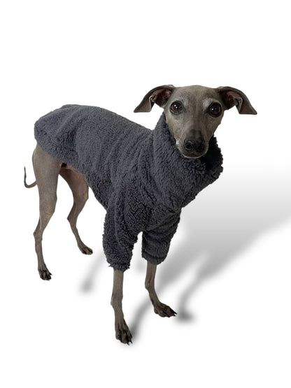 Cuddle Fur Fleece Jumper - Grey