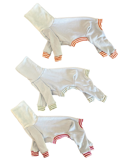 Beautiful Italian Greyhound and Whippet clothing made in the UK. Shop fleece coats, jersey tops, pyjamas, onesies, vests and more at Iggy Suits London.