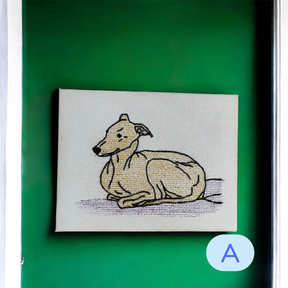 Artwork - Mini Embroidered Canvas