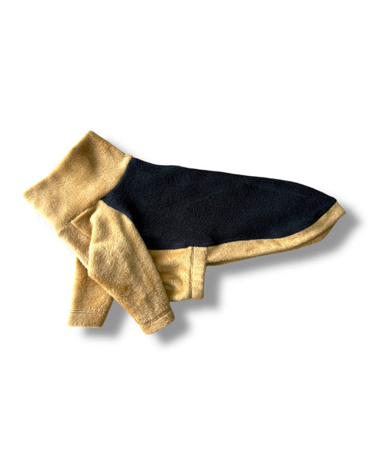 Fleece Jumper - Yellow & Black