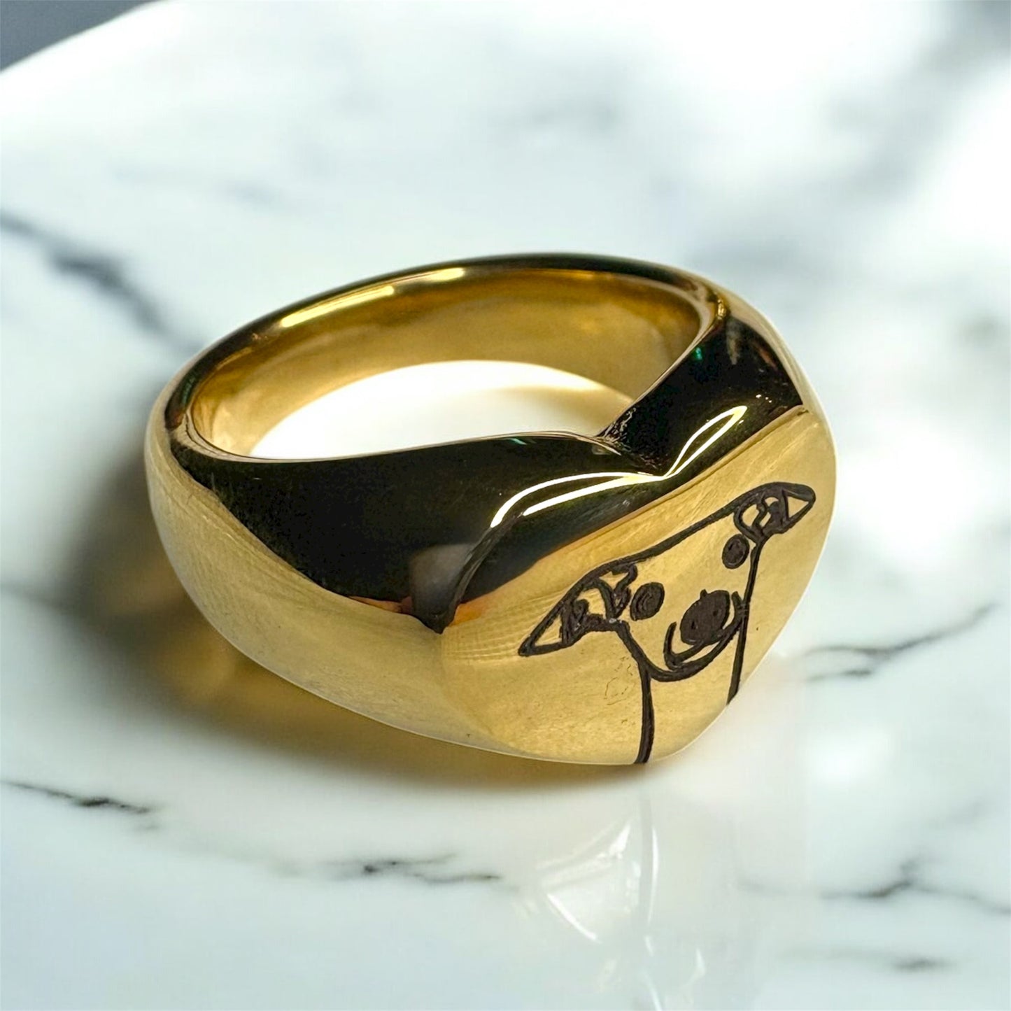 Dorky Dog Ring