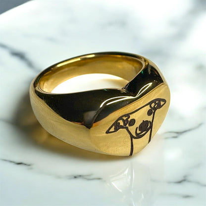 Dorky Dog Ring
