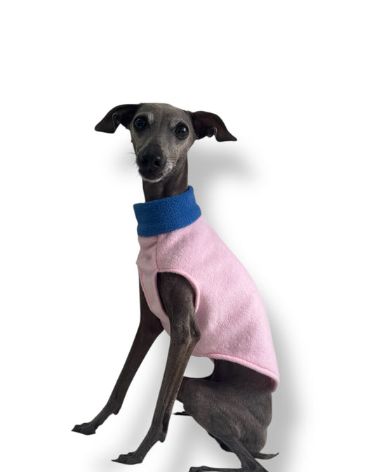 Fleece Vest - Baby Pink
