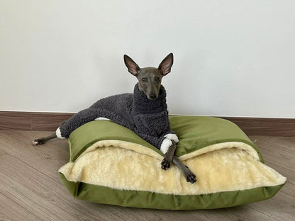 Cuddle Fur Fleece Suit - Dark Grey