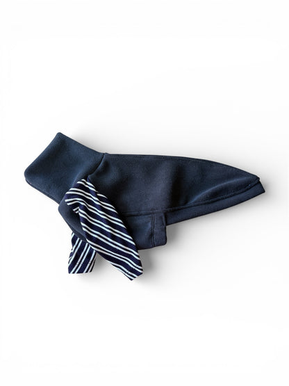 Ultra-Stretch Fleece Jumper - Black Stripe