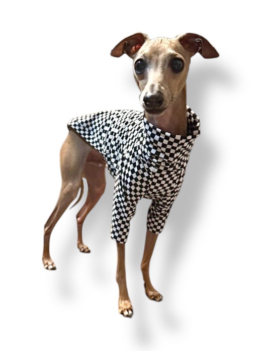 Jersey T-Shirt- Checkerboard