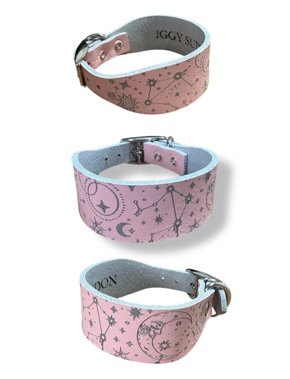 Leather Collar - Constellations
