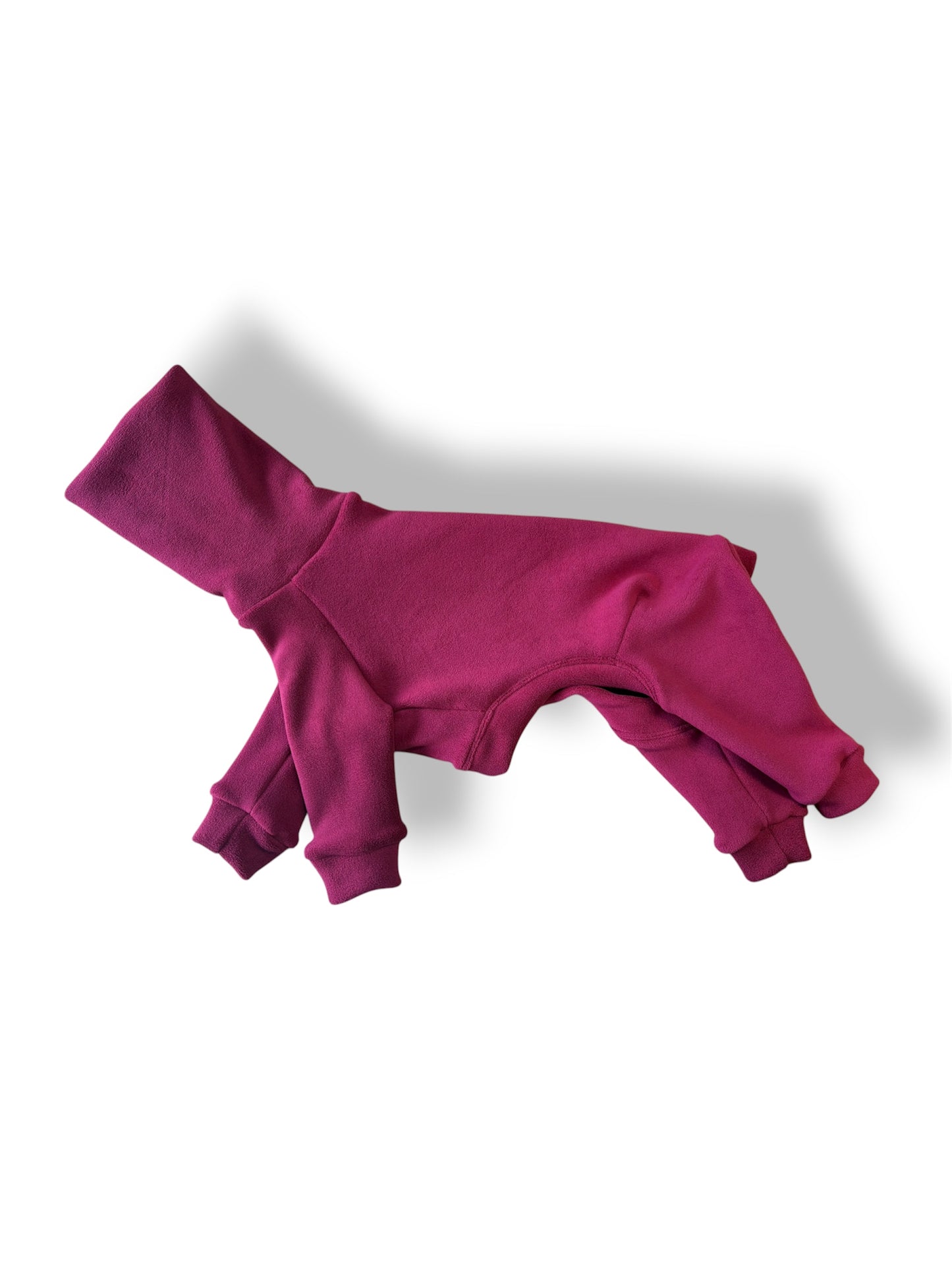 Ultra-Stretch Fleece Suit - Red