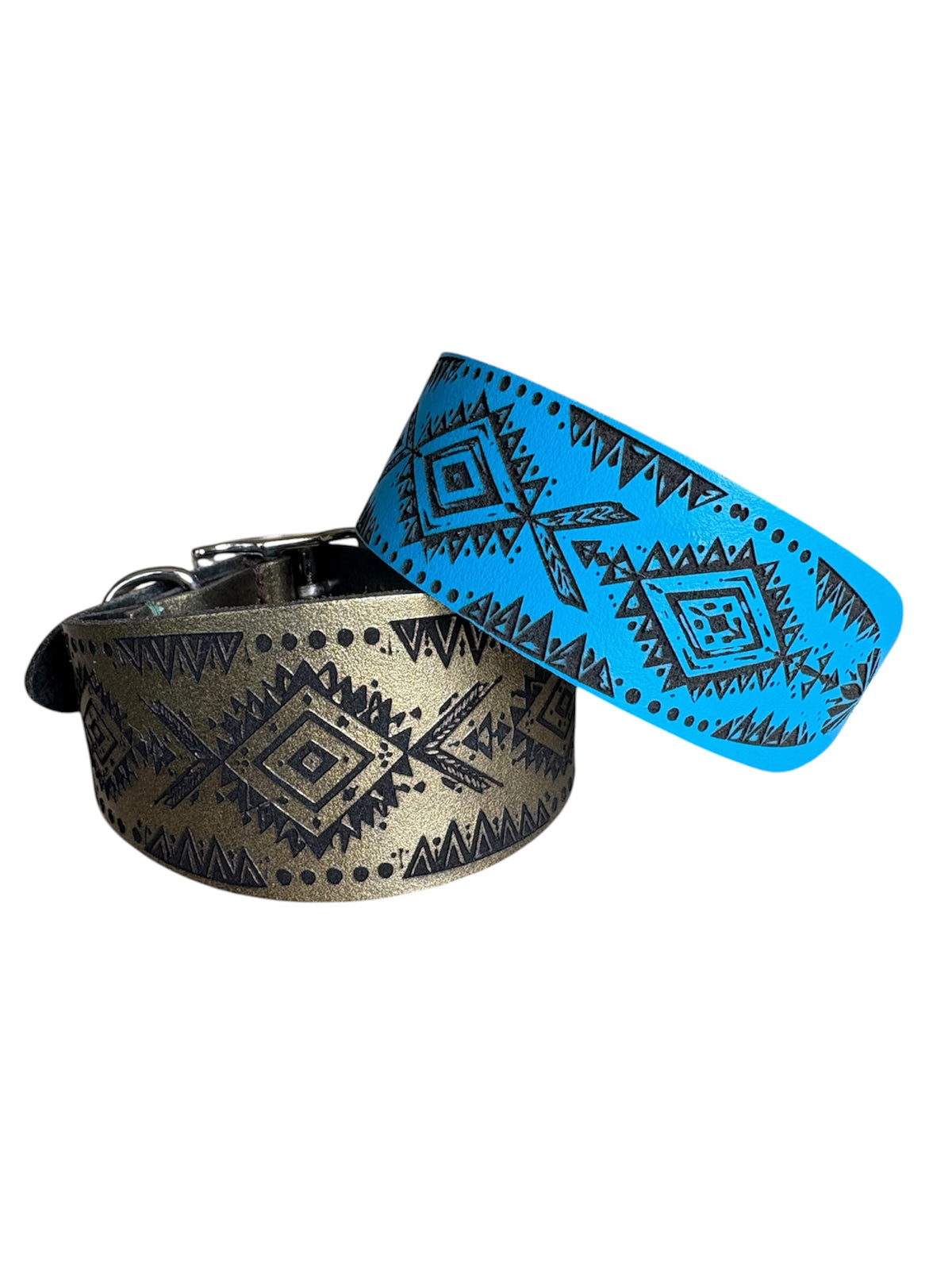 Leather Collar - Tribal