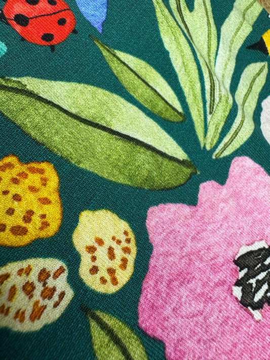 Jersey Vest - Flower Garden