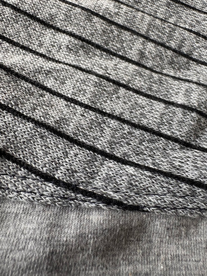 Knit Jersey T-Shirt - Grey Stripe