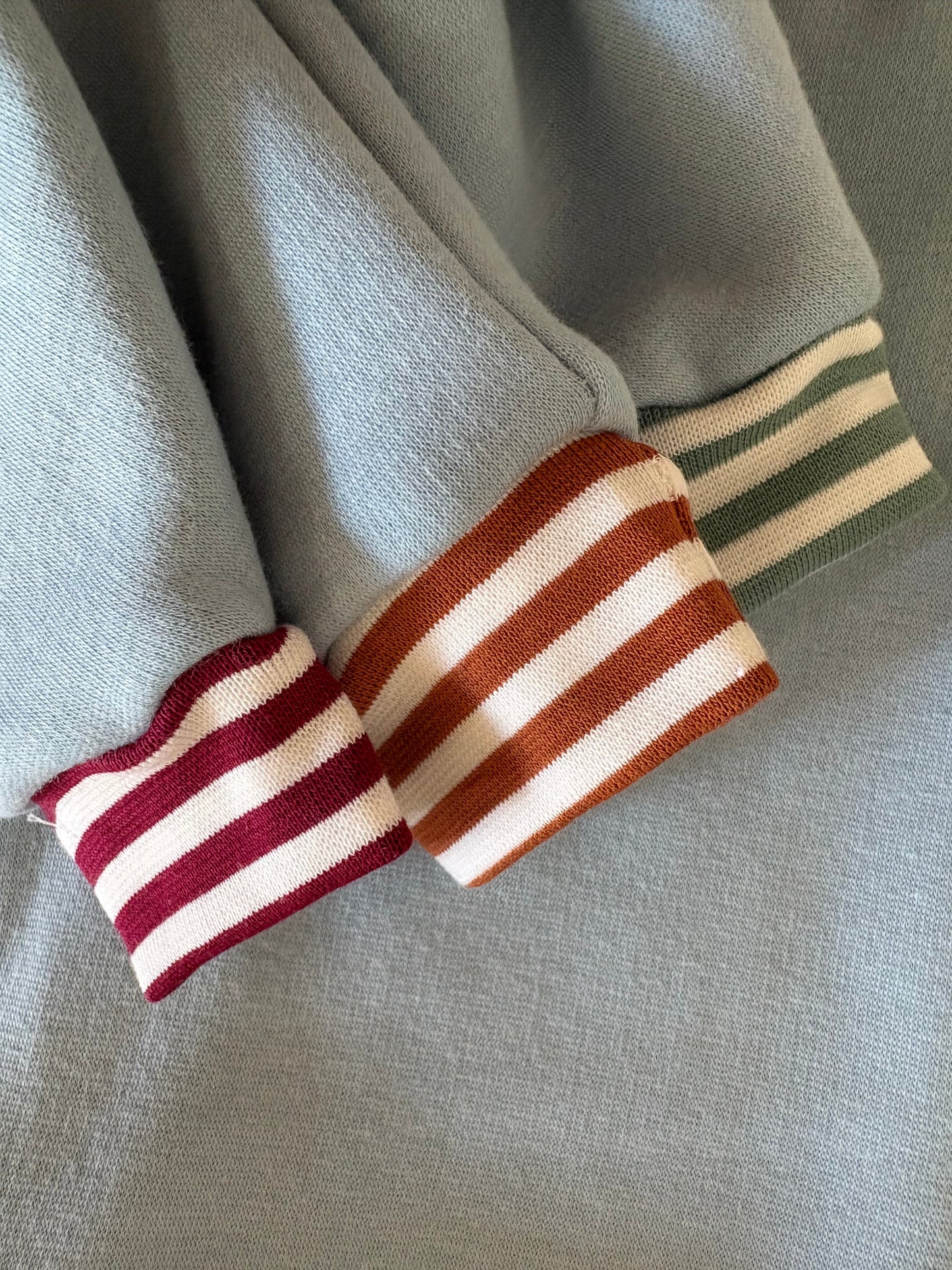Fleece Lined Sweatshirt Suit - Baby Blue