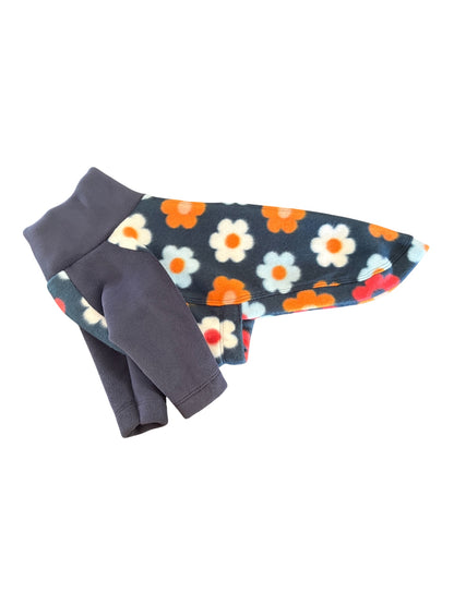 Fleece Jumper - Flower Power Daisies
