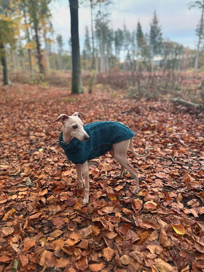 Knitted Coat - Button Up - Speckled Plum