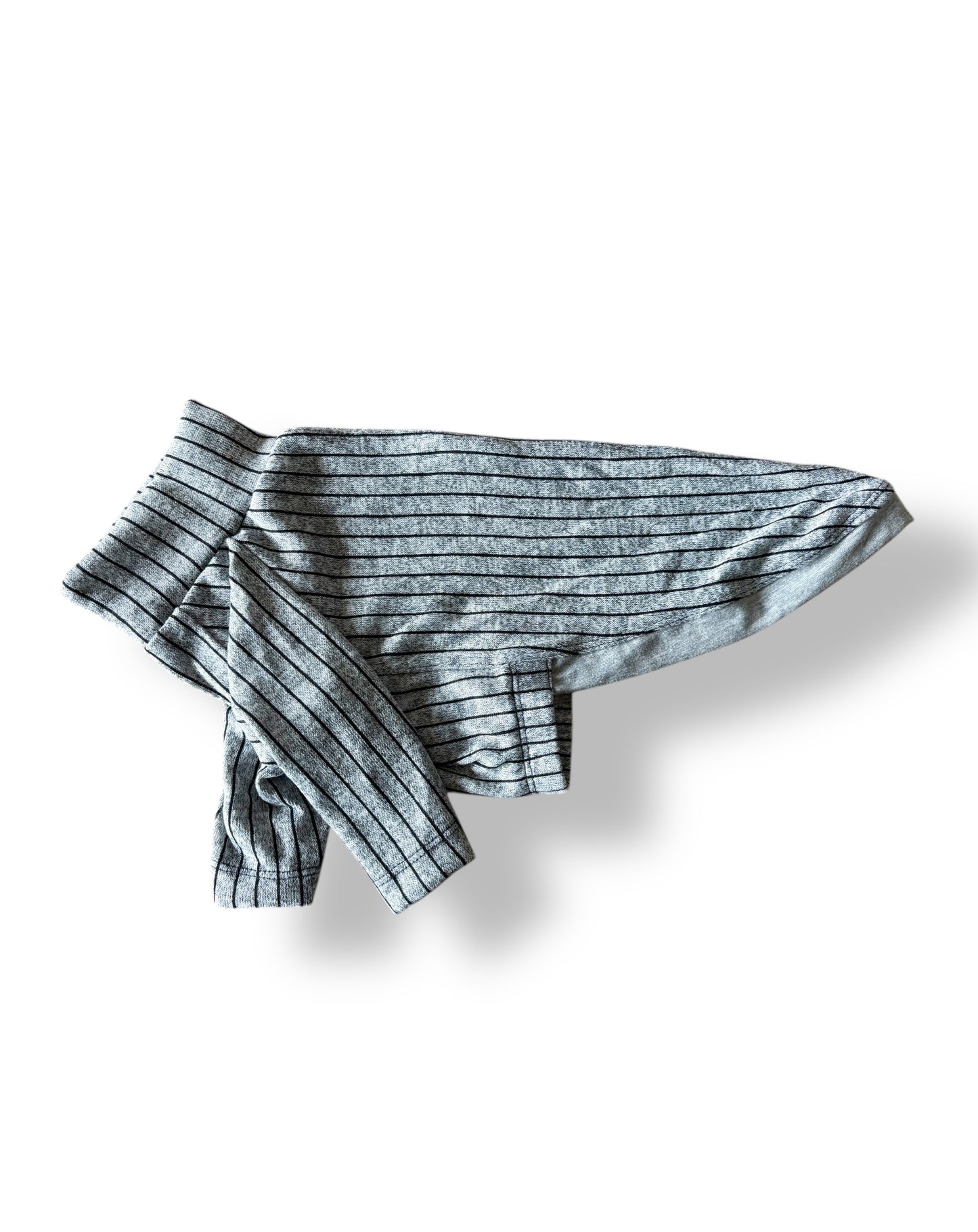 Knit Jersey T-Shirt - Grey Stripe