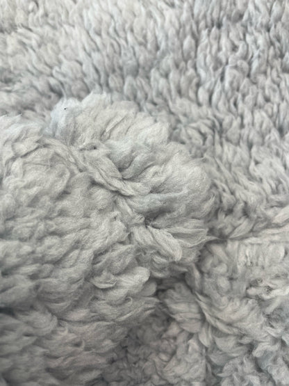 Cuddle Fur Fleece Jumper - Light Grey