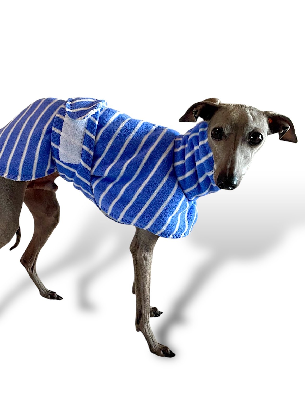 Dressing Gown - Blue Stripe
