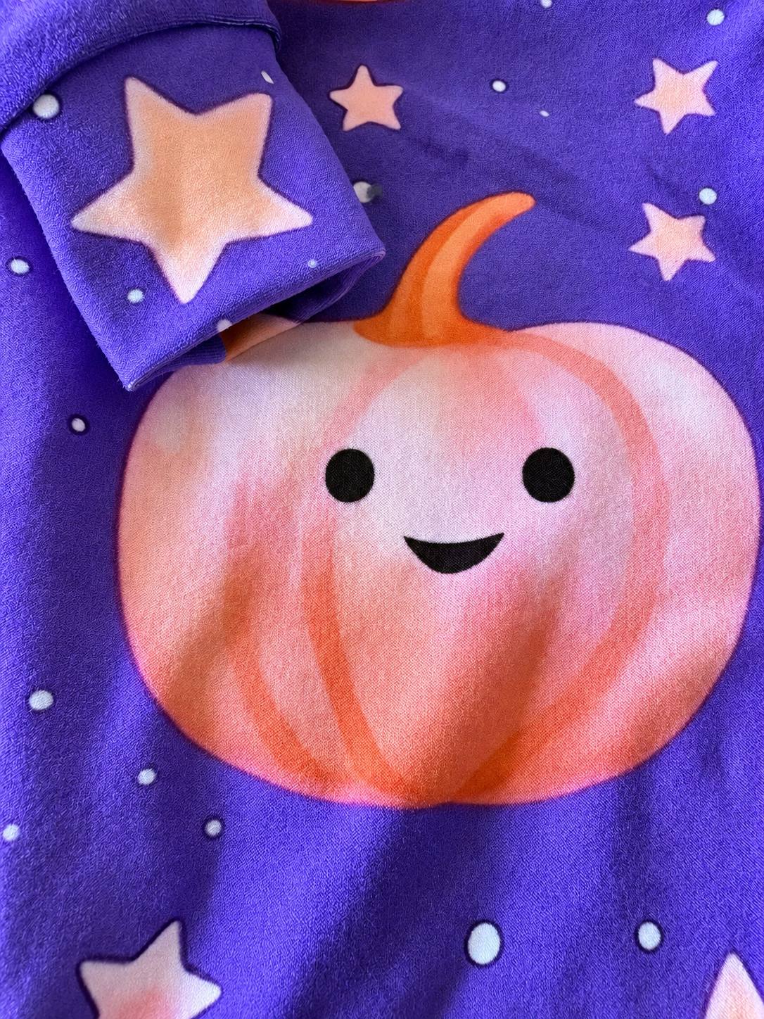 Jersey Suit - Halloween - Pastel Jack O' Lanterns