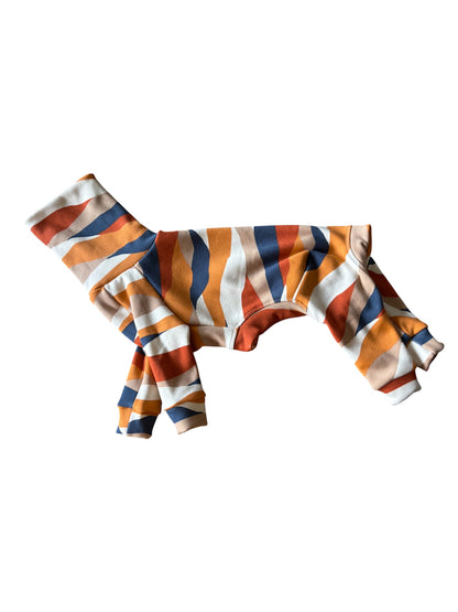 Fleece Lined Sweatshirt Suit - Autumn Trail