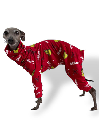 Christmas Jersey Suit - The Grinch