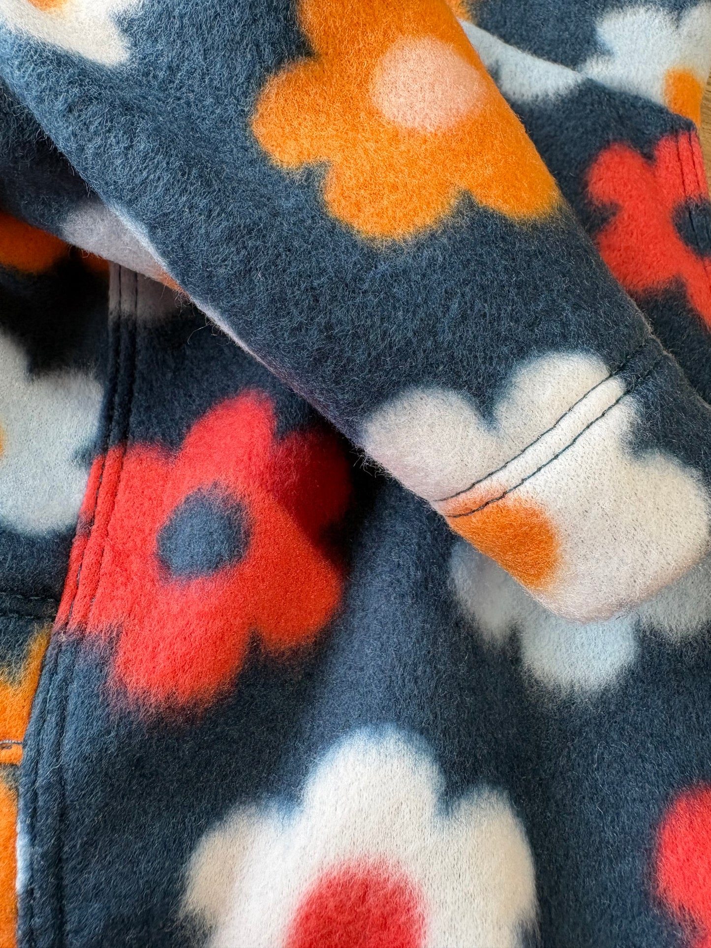 Fleece Jumper - Flower Power