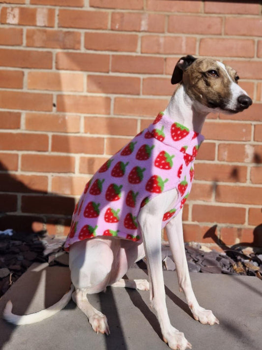 Fleece Vest - Strawberry Dream