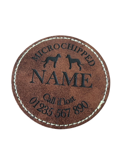 Iron-On Leather Patches