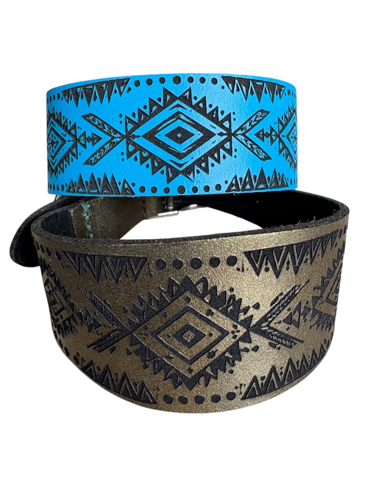 Leather Collar - Tribal