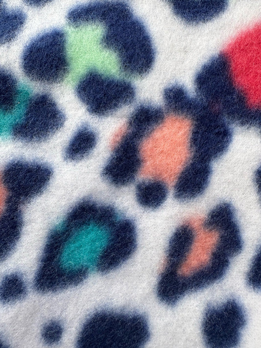 Fleece Vest - Leopard