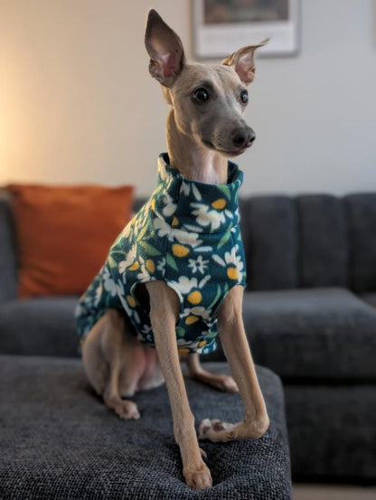 Fleece Vest - Flower Power Daisies