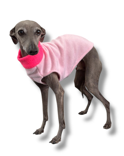 Fleece Vest - Baby Pink
