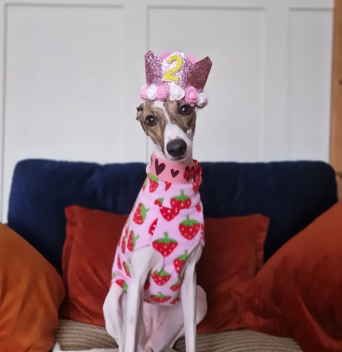 Fleece Vest - Strawberry Dream