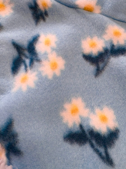Dressing Gown - Blue Daisys