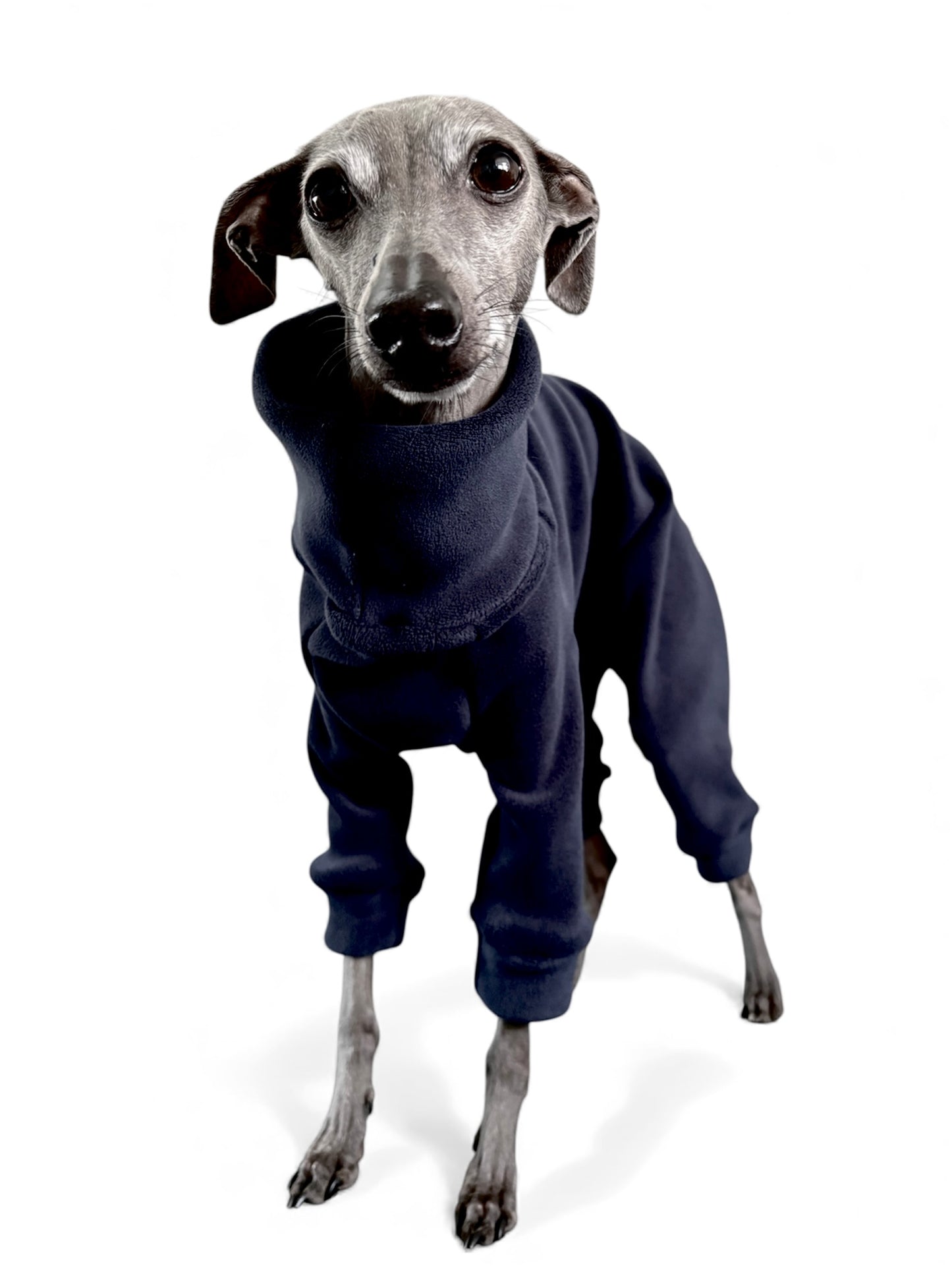 Ultra-Stretch Fleece Suit - Black