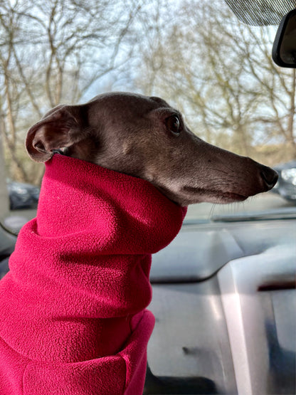 Ultra-Stretch Fleece Suit - Red