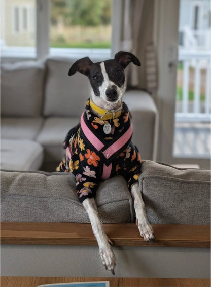Fleece Lined Sweatshirt - Flower Power