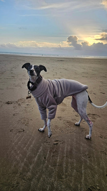 Sherpa Lined Fleece Jumper - Mink