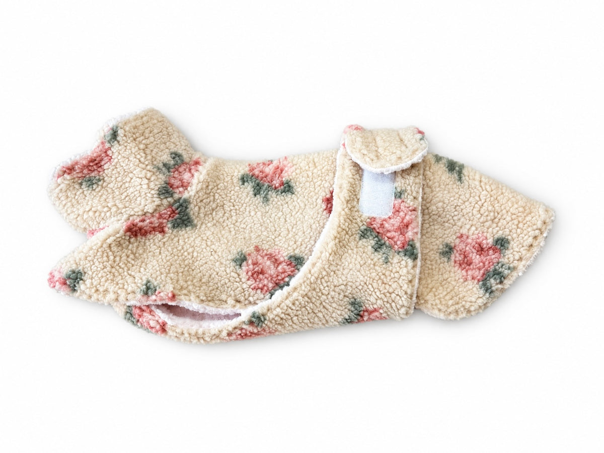 Dressing Gown - Rose Sherpa