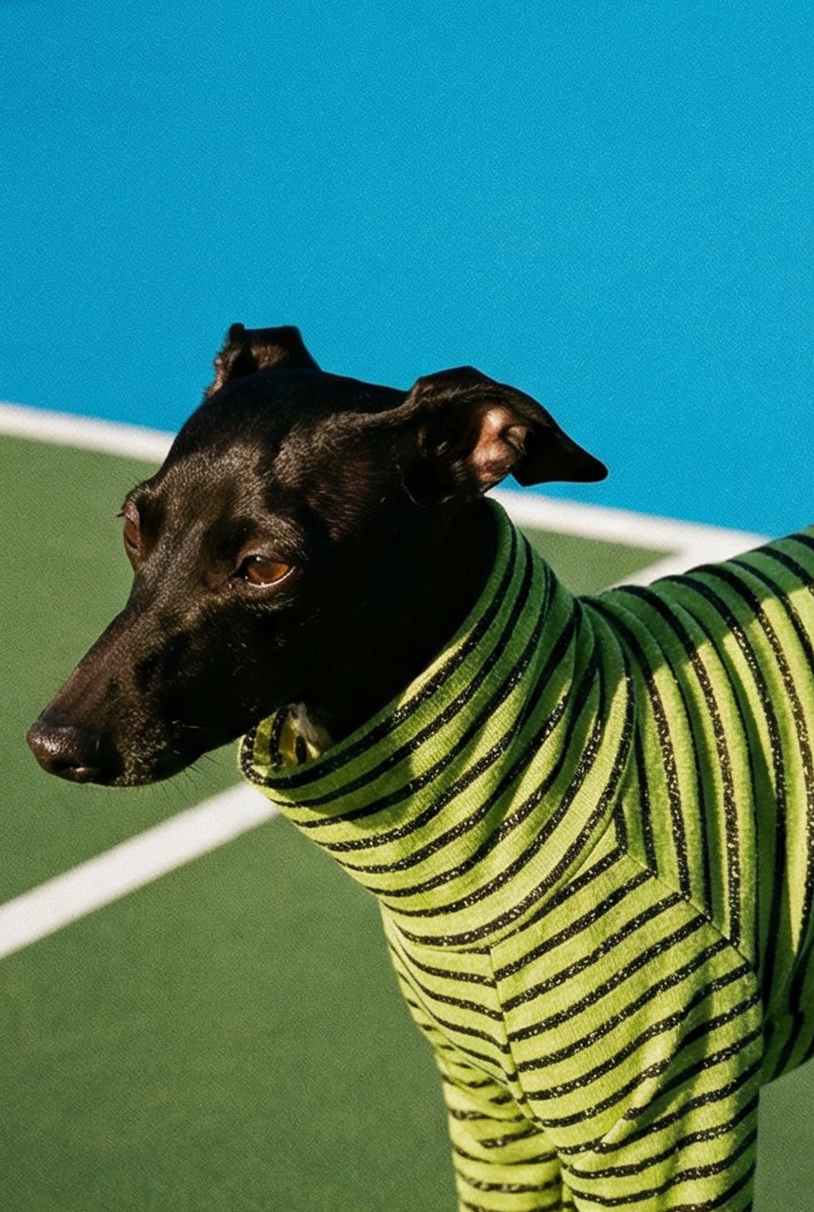 Jersey T-Shirt - Green & Black Urban Stripe