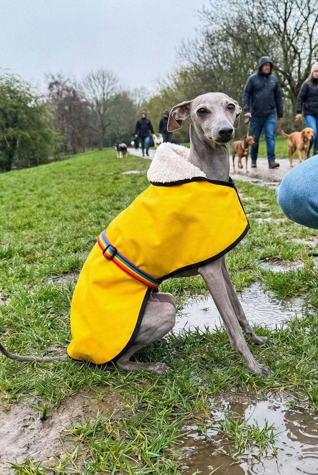 Waterproof Rain Mac - Yellow
