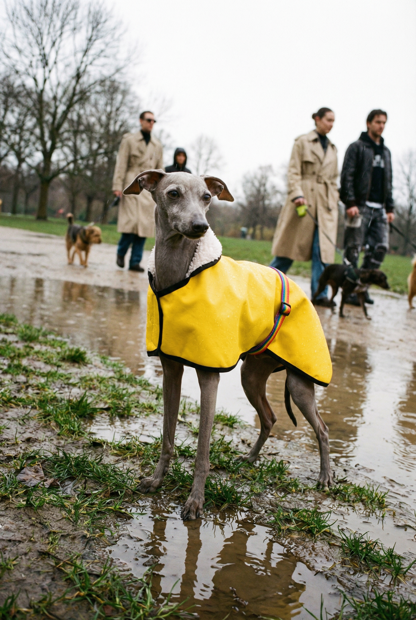 Waterproof Rain Mac - Yellow
