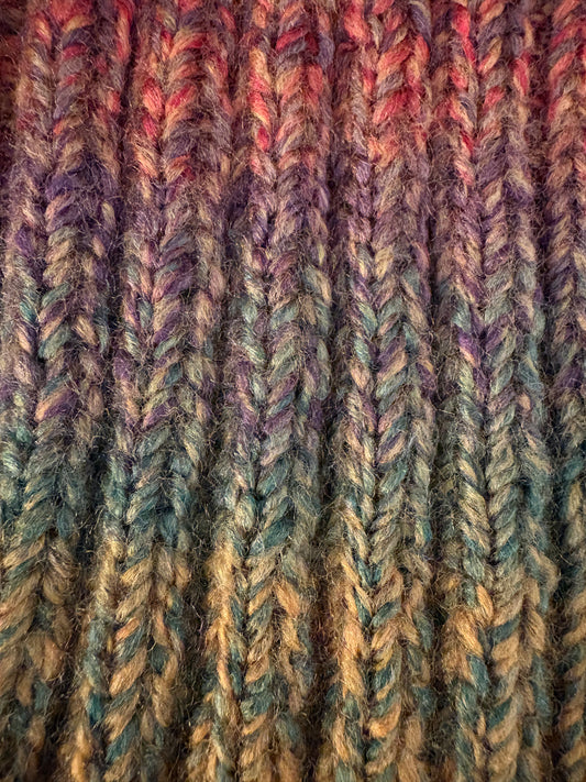 Knitted Snood - Autumnal