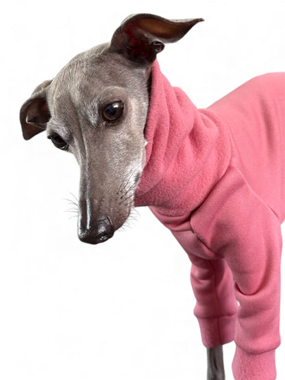 Fleece Lined Sweatshirt - Bubblegum Pink