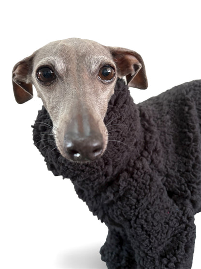 Cuddle Fur Fleece Suit - Black