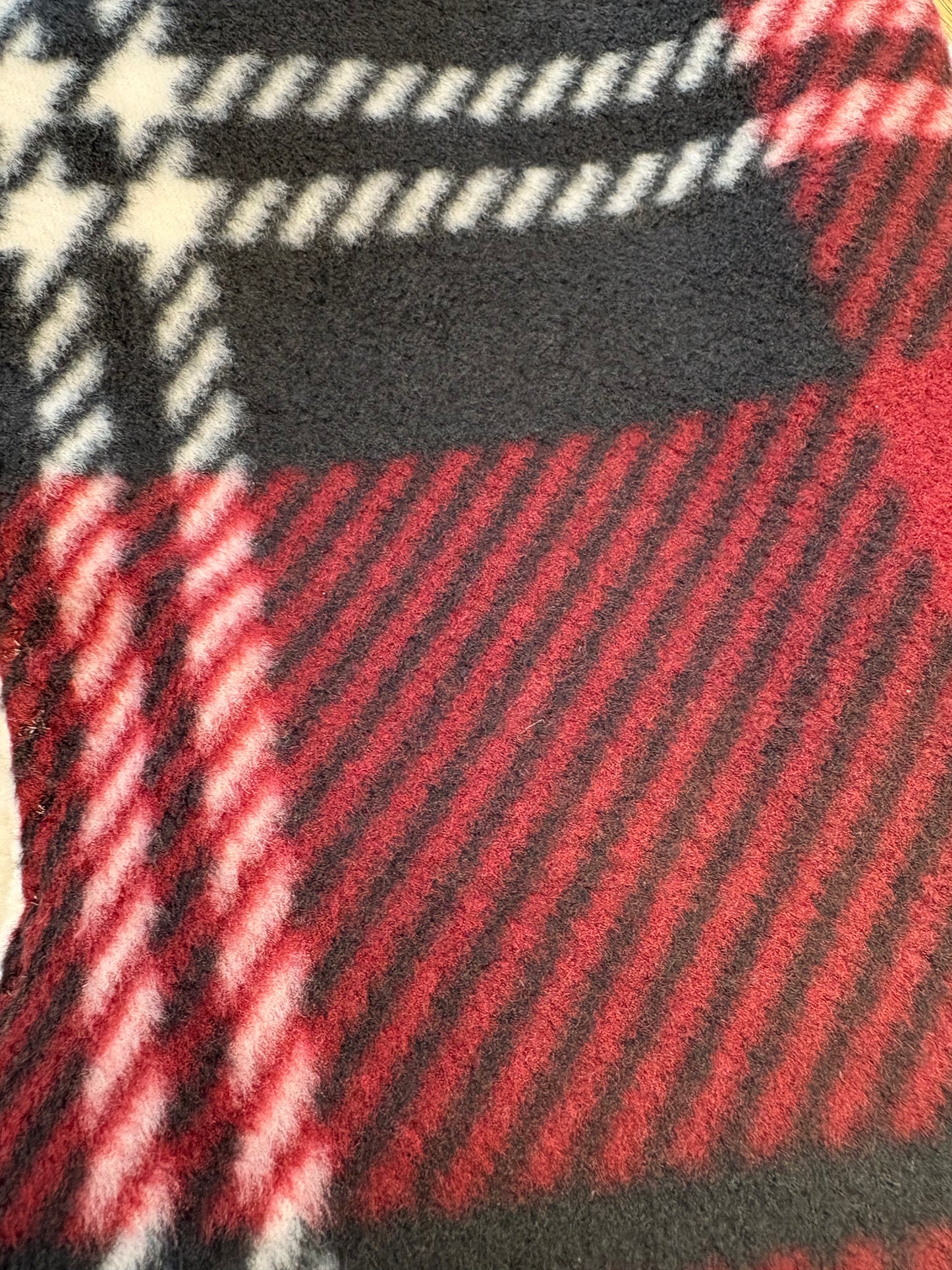 Dressing Gown - Burgundy Tartan