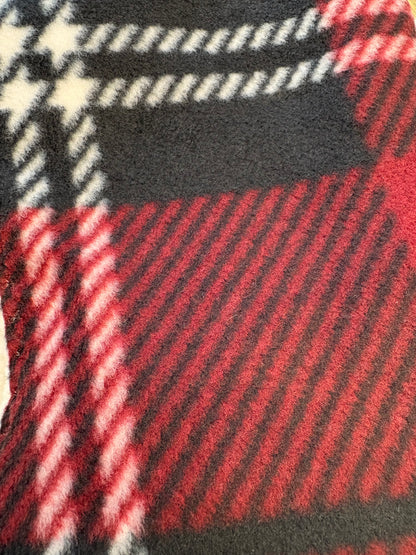 Dressing Gown - Burgundy Tartan